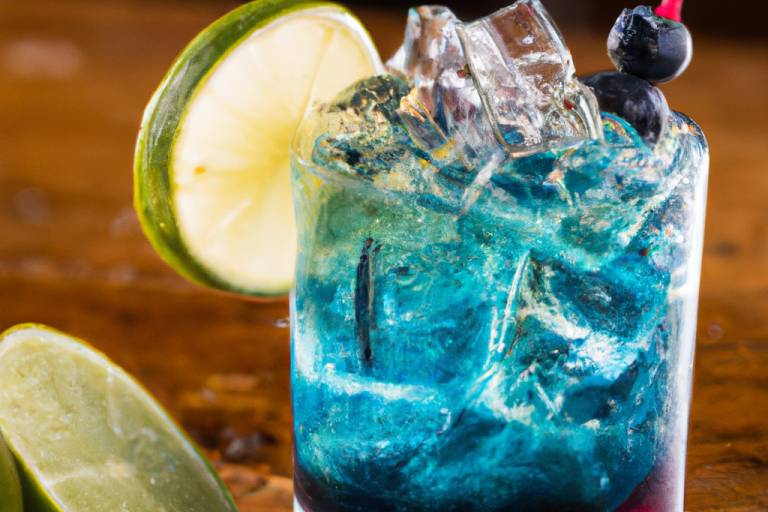 Inspiration image for Blueberry Mule