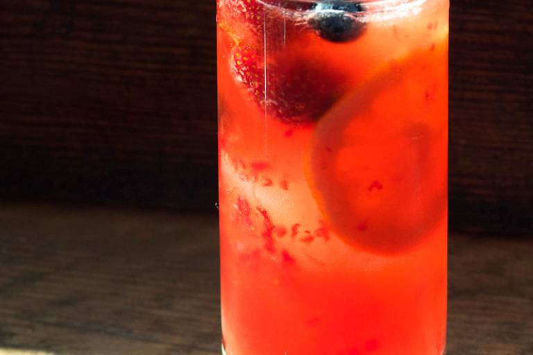 Inspiration image for Honey-Berry Lemonade