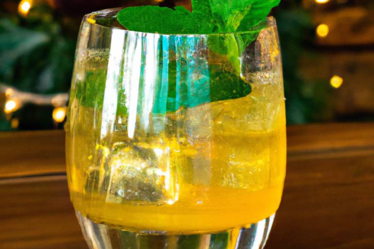 Inspiration image for Blauwe Bes Ginger Mule Mocktail